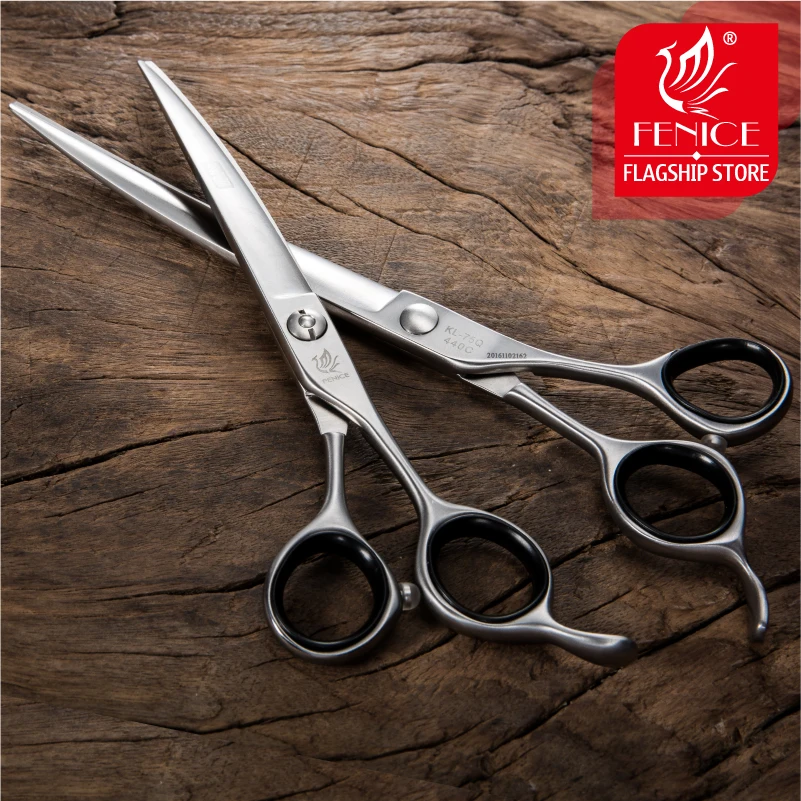 

Fenice Right Left Hand 7.0/7.5 inch Professional Pet Scissors for Dog Grooming Curved Shears for Dogs