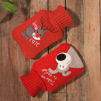 

Hot Water Bottles with Cover Comfortable Fluffy Superior Fur Bag Warm Water Bag Warm Hands Essential Spring Festival (Set of 1)