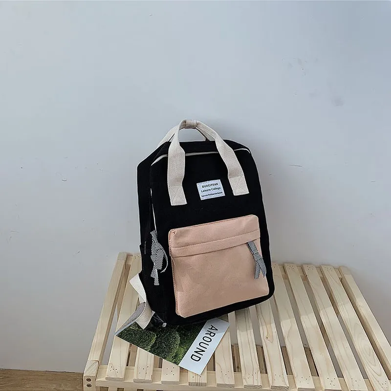 

2019 new JIULIN Korean version of the wild fashion casual junior high school students campus European and American wind backpack