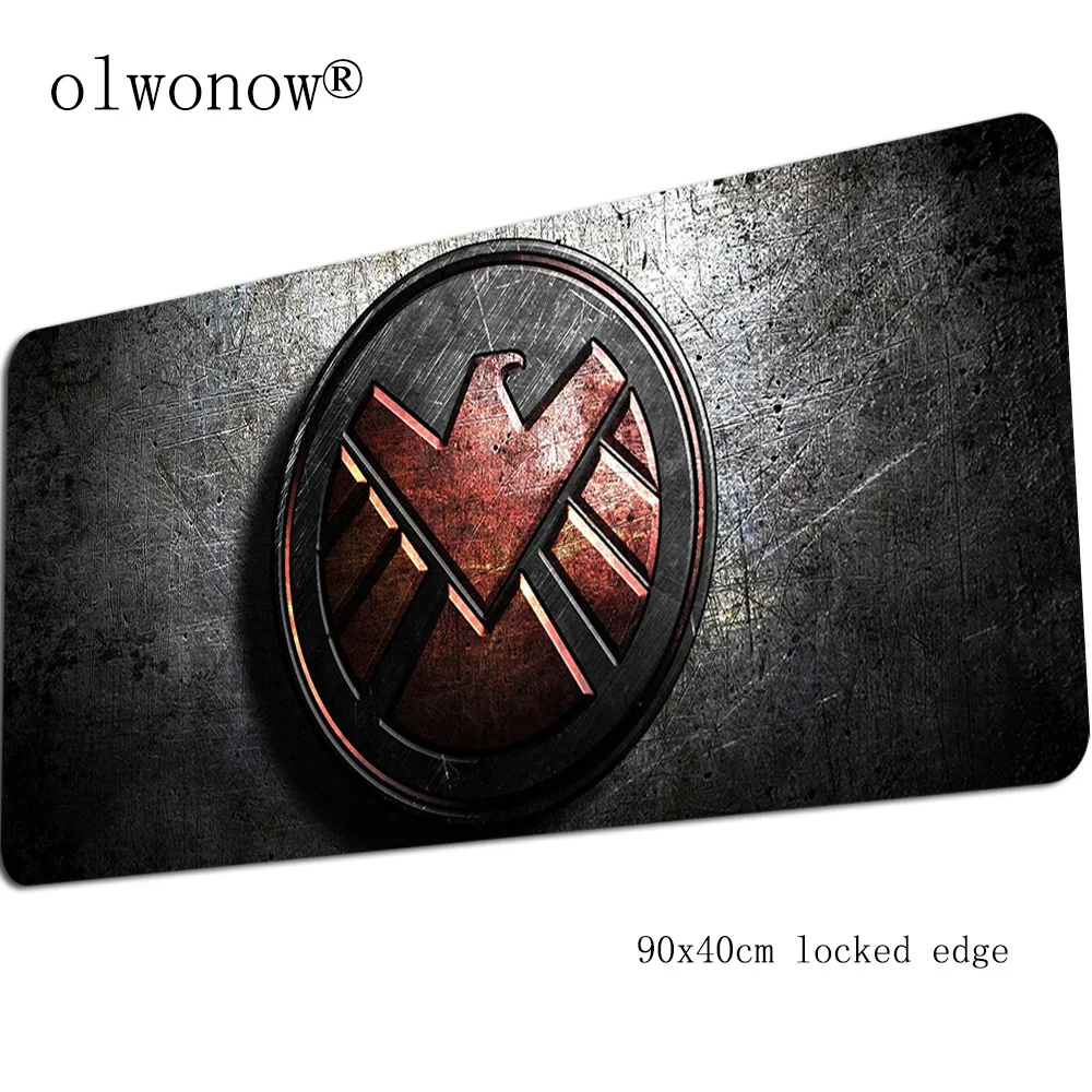 S. H. I. E. L. D коврик для мыши Мститель 900x400x2 мм коврики для мыши подарки игровой коврик для мыши геймер большой красочный Коврик для мыши s клавиатура pc pad