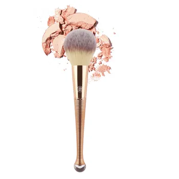 

Daubigny Professional Mermaid Powder Brush Rose Gold Makeup Brushes To Face Make Up Beauty Cosmetics Tools Blending Blush Brush