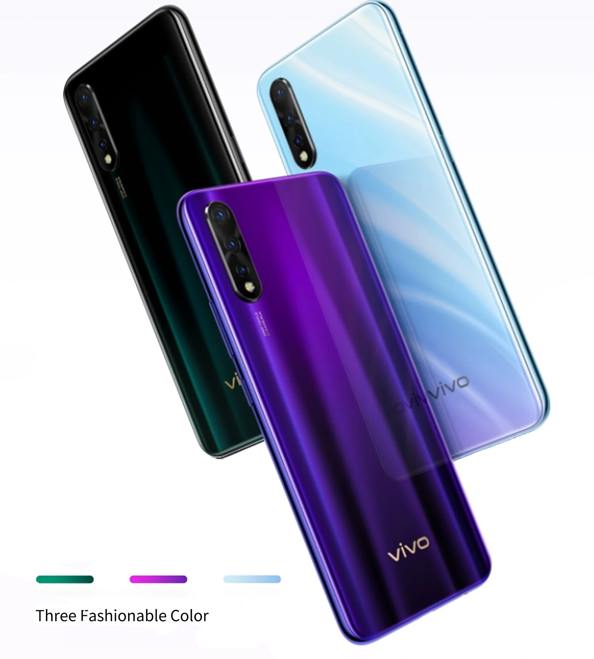 Мобильный телефон vivo Z5, 6G, 128G, Snapdragon712, 4500 мА/ч, большая батарея, супер AMOLED экран, 48 МП, 32 Мп, камера, тройной смартфон