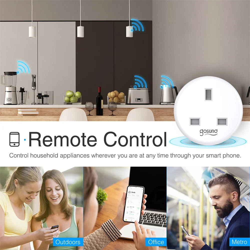 Smart UK Wi-Fi Plug – AvatarControls
