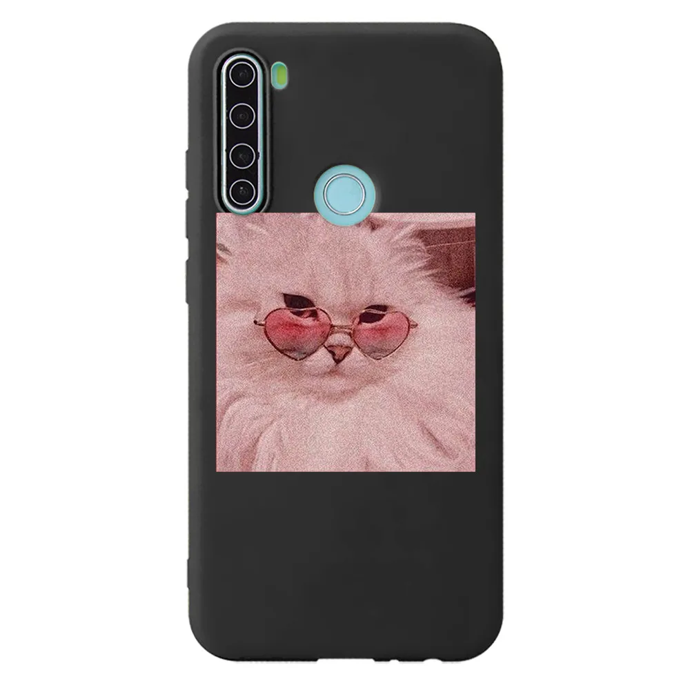 Trendy Cute Cat Phone Case for Redmi Note 7 8 T 9 Pro Max for Redmi 7 8 9 A C 10X 4G K20 K30 Pro Silicone Protective Sleeve xiaomi leather case glass Cases For Xiaomi