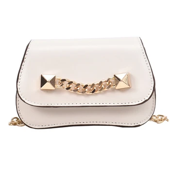 

Mini Flip Square Bag PU Leather Women Handbag Chain Shoulder Crossbody Bag