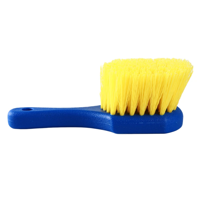 hard brush Ручная очистка обеззараживание меха и щетинок ручка прочная короткая ручка щетка для чистки колеса два цвета на выбор - Цвет: hard brush