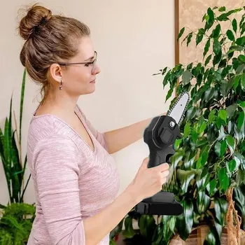 

Rechargeable MINI Wood Cutting Lithium Chainsaw Electric Chain Saw Bracket Adjustable Universal Chain Saw Part Angle