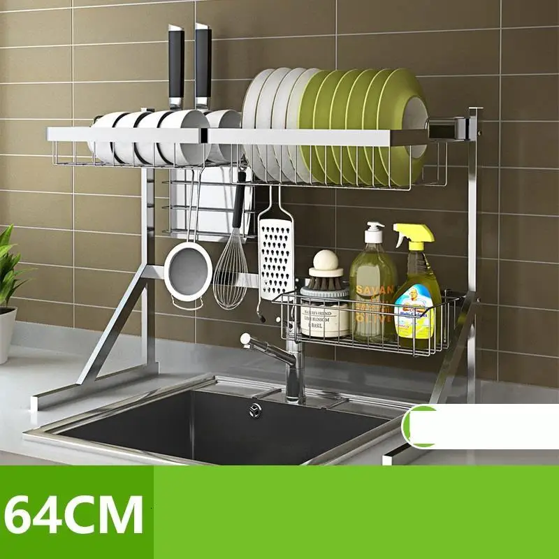 MODEL AA Escurridor De Platos блюдо Malzemeleri кухня Range Organizer нержавеющая сталь Cozinha Mutfak Cocina Organizador кухонная стойка - Цвет: MODEL AA