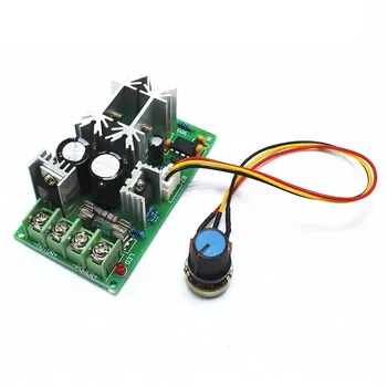 

DC 6-90V Motor Speed Control Regulator PWM Motor Speed Controller Switch PLC 20A Current Regulator High Power Drive Module