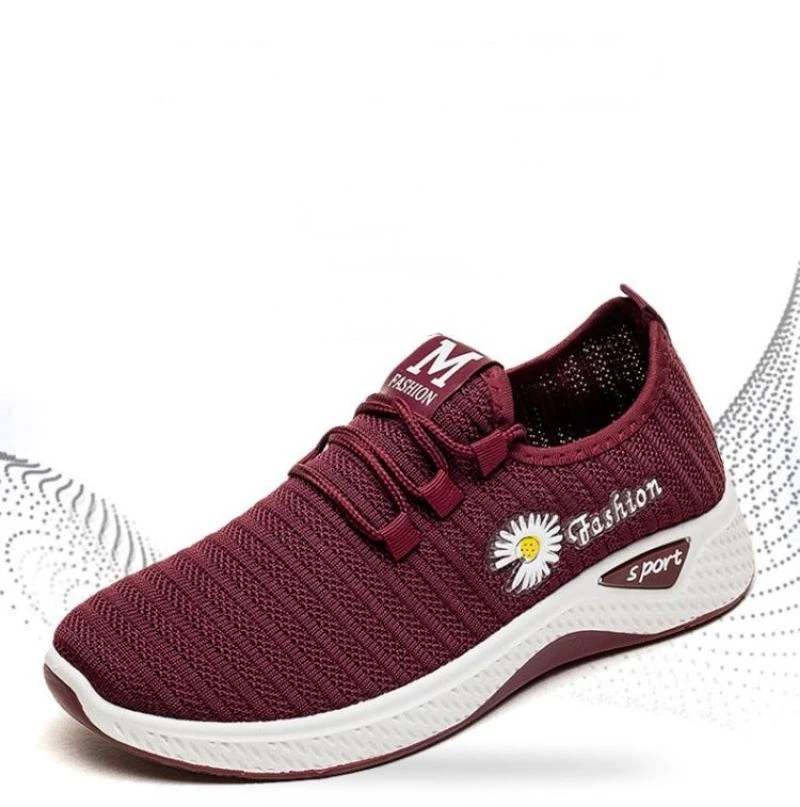 

Кроссовки женские для бега, повседневная уютная уличная спортивная обувь, дышащие, из сетчатого материала, прогулочная обувь