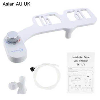 

Easy Install Self Cleaning Washing Hygiene Toilet Seat Attachment Home Bidet Retractable Nozzle Water Spray With Tube Mechanical