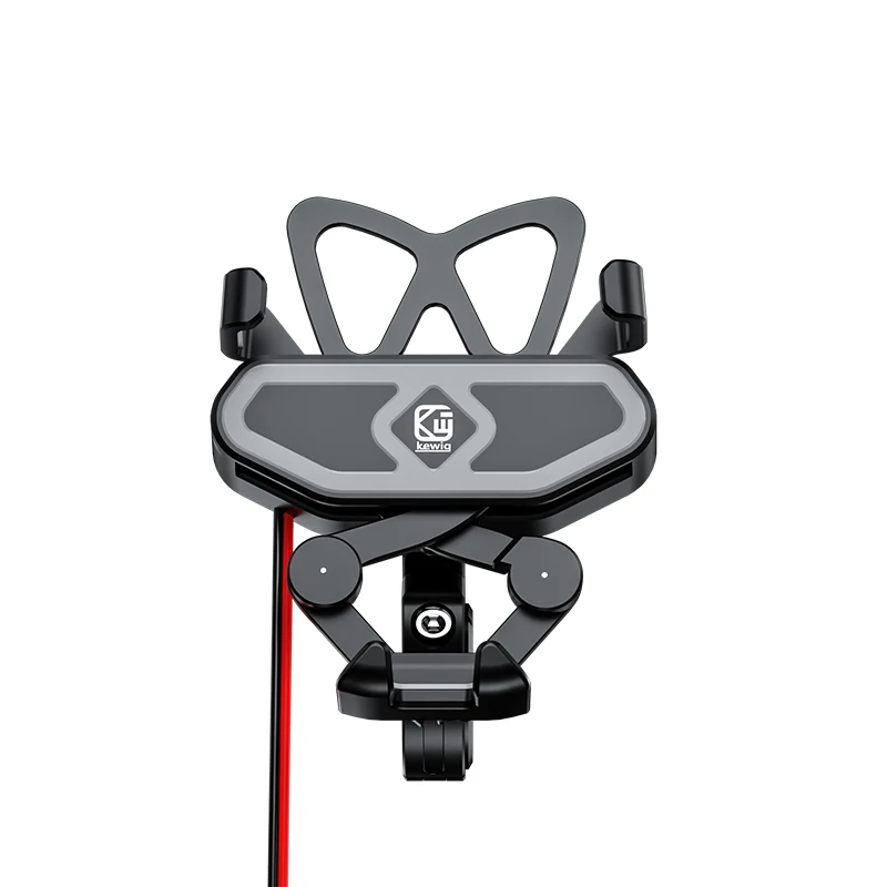 

1 Piece 4-7 Inch Black Motorcycle Mobile Phone Holder PA66+GF Handlebar Mount Clip Stand Bike Mobile phone stents