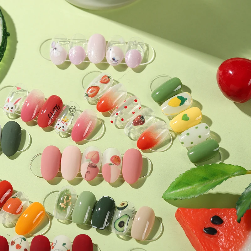 1 лист фруктов кактус авокадо вишня стикеры 3D на ногти Nail Art Дизайн ногтей DIY аксессуары для ногтей украшения