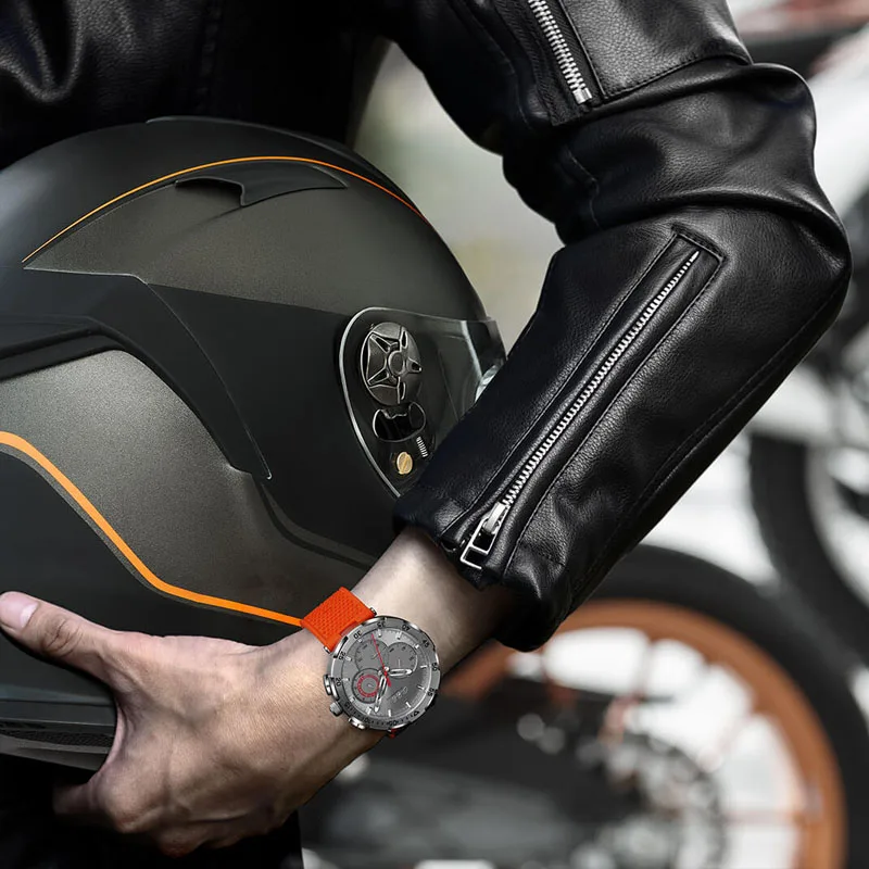 Xiaomi Youpin C+ 86 спортивные часы многофункциональный хронограф циферблат SEIKO core светящаяся функция 30 метров жизни водонепроницаемый