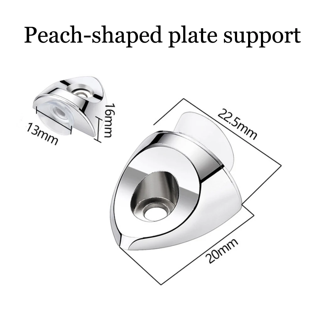

20 pcs silicone suctioncup non-slip Shelf Cup Right Angle Bracket Suction Cup Base Glass Shelf Glass Brackets Support silicone
