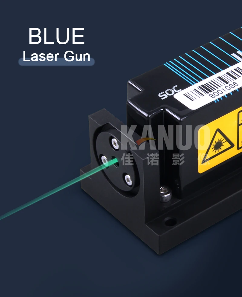 blue laser gun