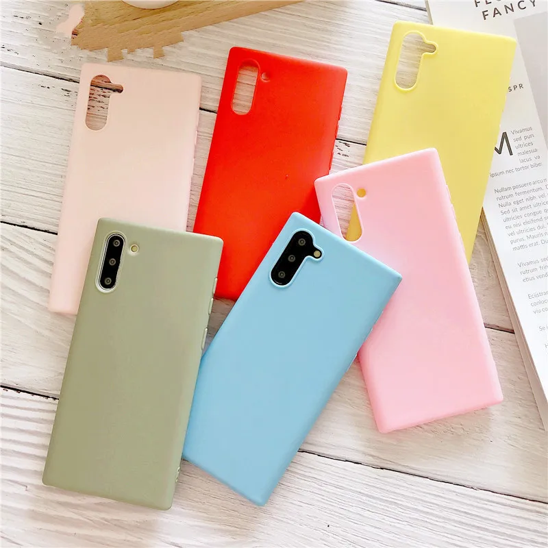 Карамельный цвет чехол для телефона Huawei P30 P20 Pro P10 Lite Y6 Y7 Y9 Prime 2019 Чехлы Мягкий