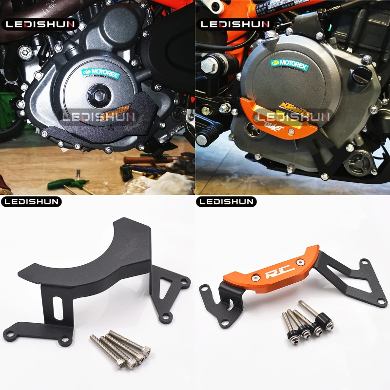 Защита двигателя для KTM DUKE 250 390 RC DUKE390 RC390 2017 2019 защитный чехол защиты защитная