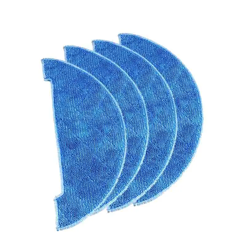 

4 Pcs Robot Vacuum Cleaner Parts Mop Cloth for Chuwi Ilife V8 V8S Robotic Cleaner