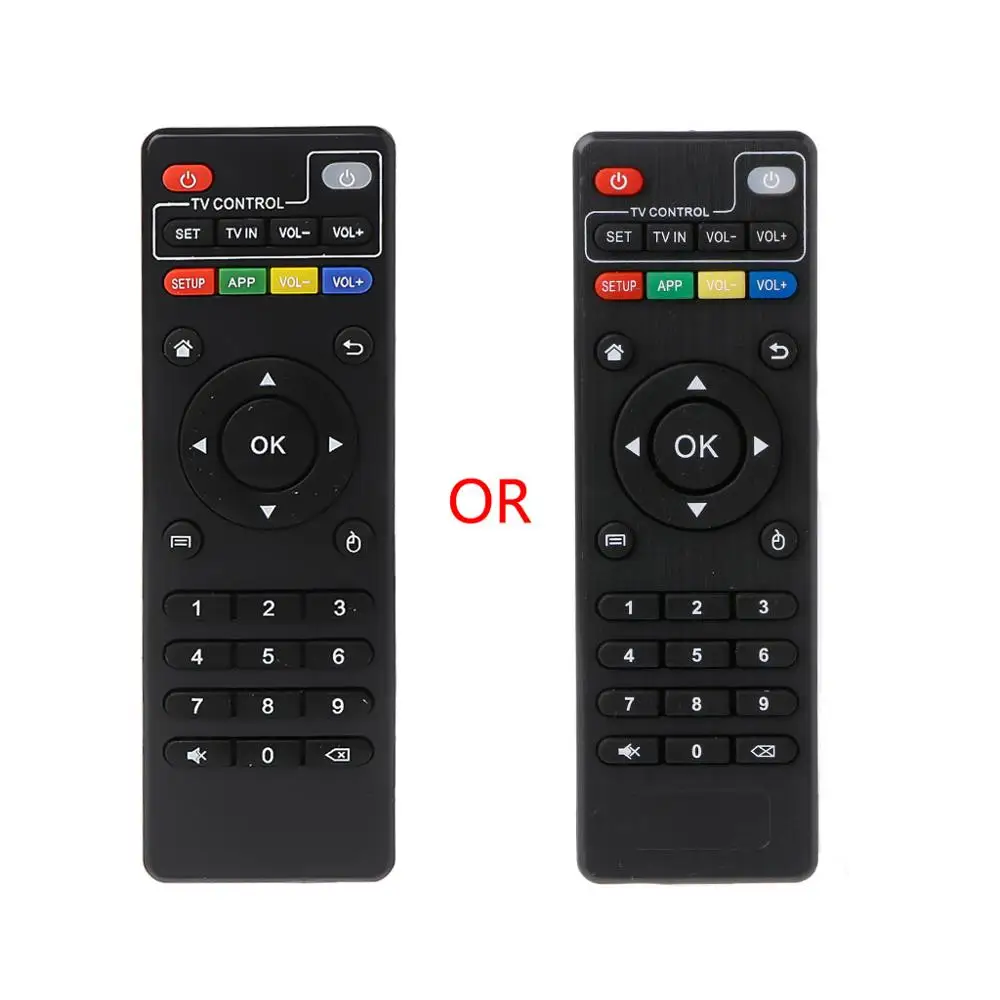 

ALITER Replacement IR Remote Controls For Android TV Box H96 pro+/M8N/M8C/M8S/V88/X96 AAA batteries