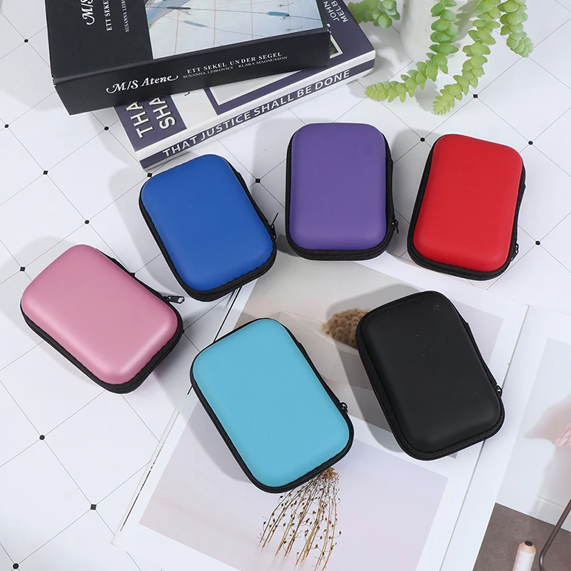 Estuche rígido de almacenamiento para tarjetas de juegos de mesa para niños, estuche de EVA con cremallera, monedero de dibujos animados para fanáticos