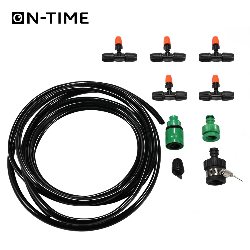 

Drip Irrigation Kit 30m Automatic Micro Drip Irrigation System Self Plant Watering Kit with Adjustable Nozzle
