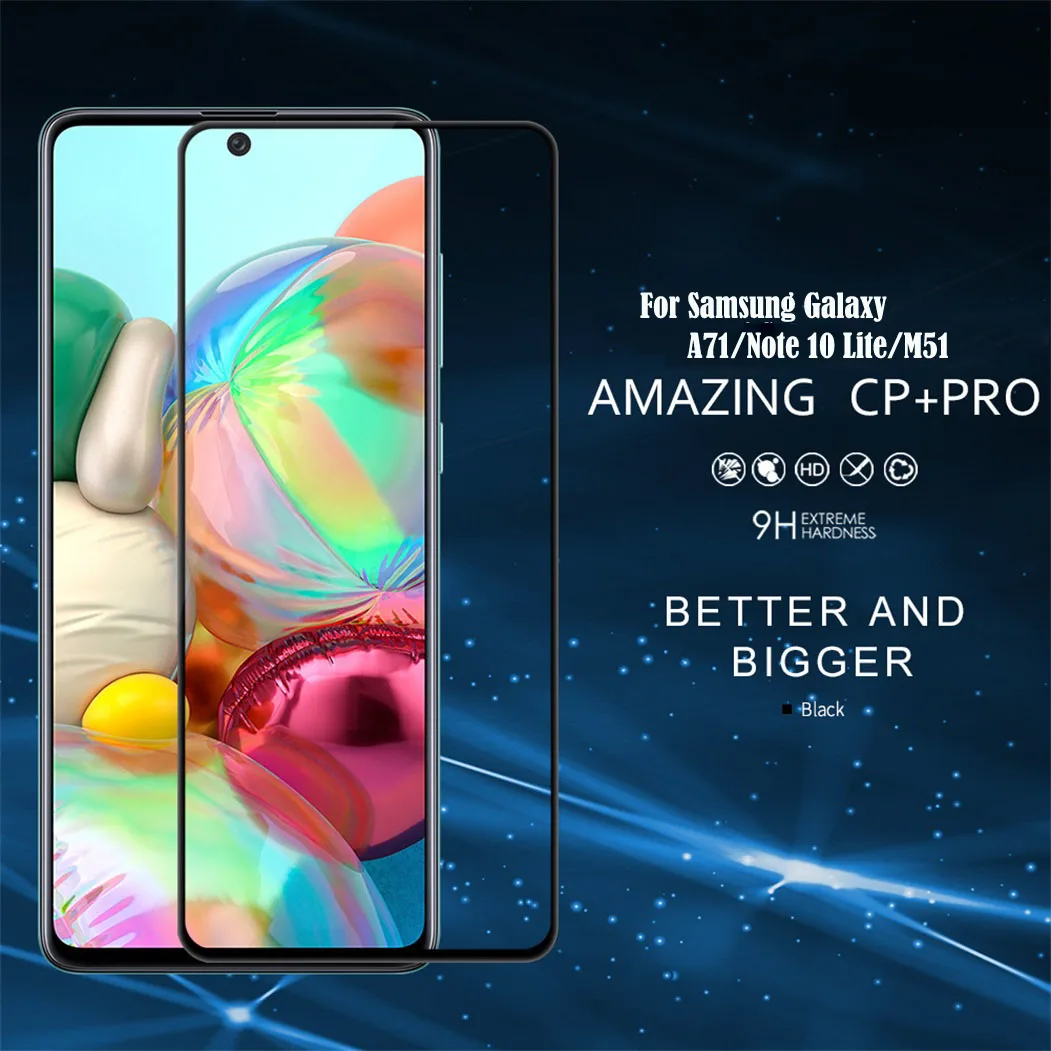 M51 note 10 lite vidro temperado nillkin