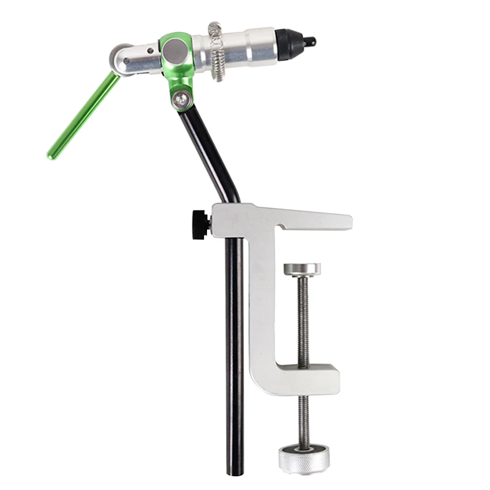 

360 Rotating Metal Fly Tying Tool Durable Table Making Lures Practical Tied Hard C Clamp Outdoor Fishing Flies Flexible
