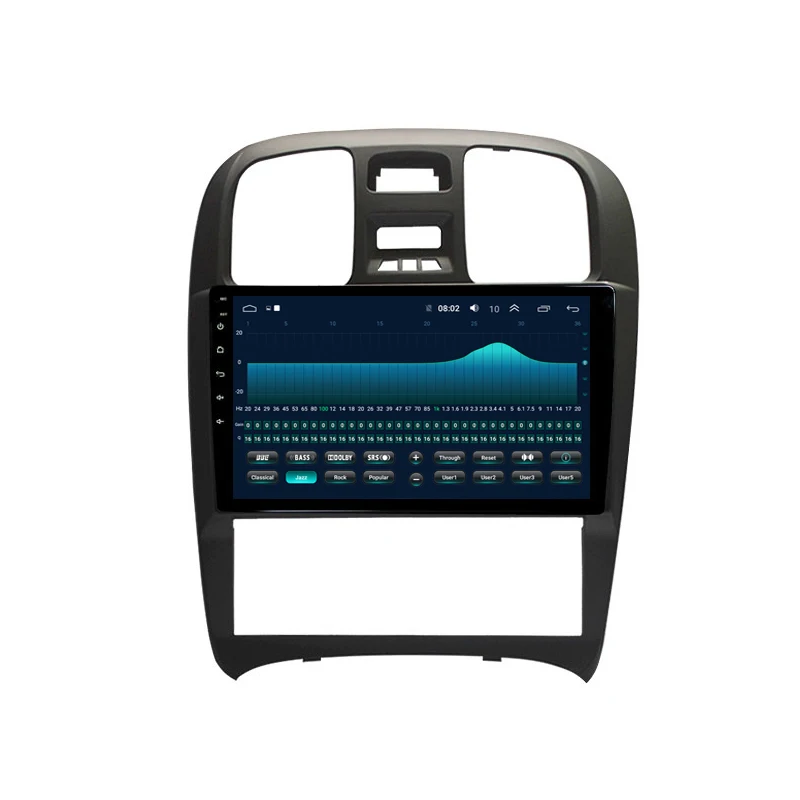 Sale 9" 2.5D IPS Android 8.1 Car DVD Multimedia Player GPS for Hyundai Sonata Fe 2004-2007 08 2009-2012 car radio DSP 32EQ navigation 5