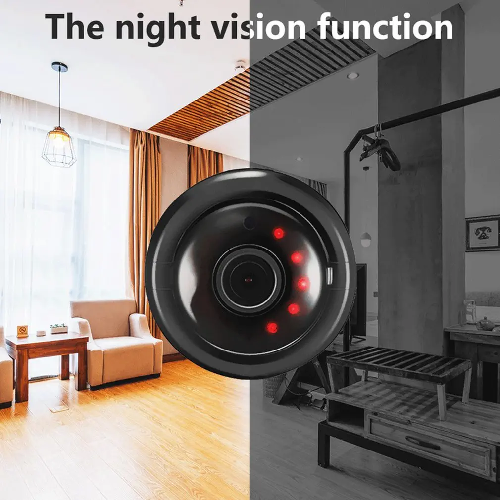 Беспроводная мини WIFI 1080P IP камера Облачное хранилище инфракрасное ночное видение
