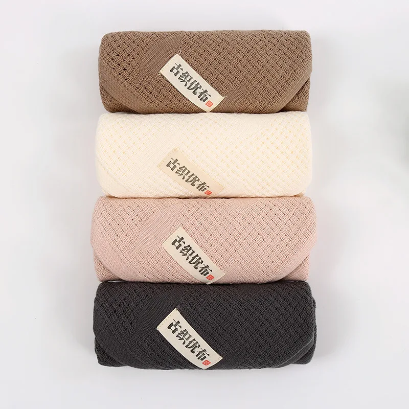 

4 Article Children Small Tower Square Face Wash Kerchief Women's Square Water Absorbent Gauze Men's Household Adult