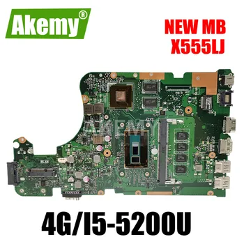 

Akemy X555LD 4G/I5-5200U/AS GT920M/2G mainboard REV3.6 For Asus X555LJ X555LB X555LF X555LD X555L VM590L laptop motherboard