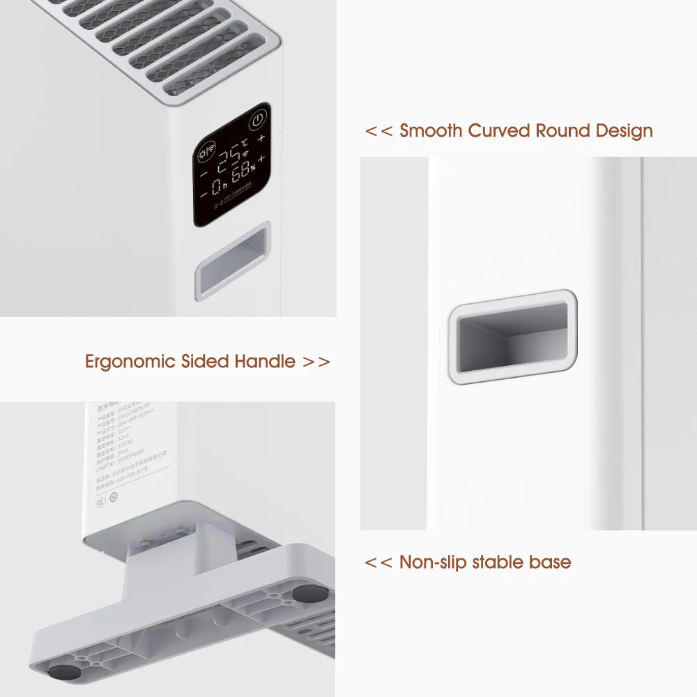 XIAOMI SMARTMI Electric Heater Smart Version Fast handy Heaters for home room Fast Convector fireplace fan wall warmer 220V