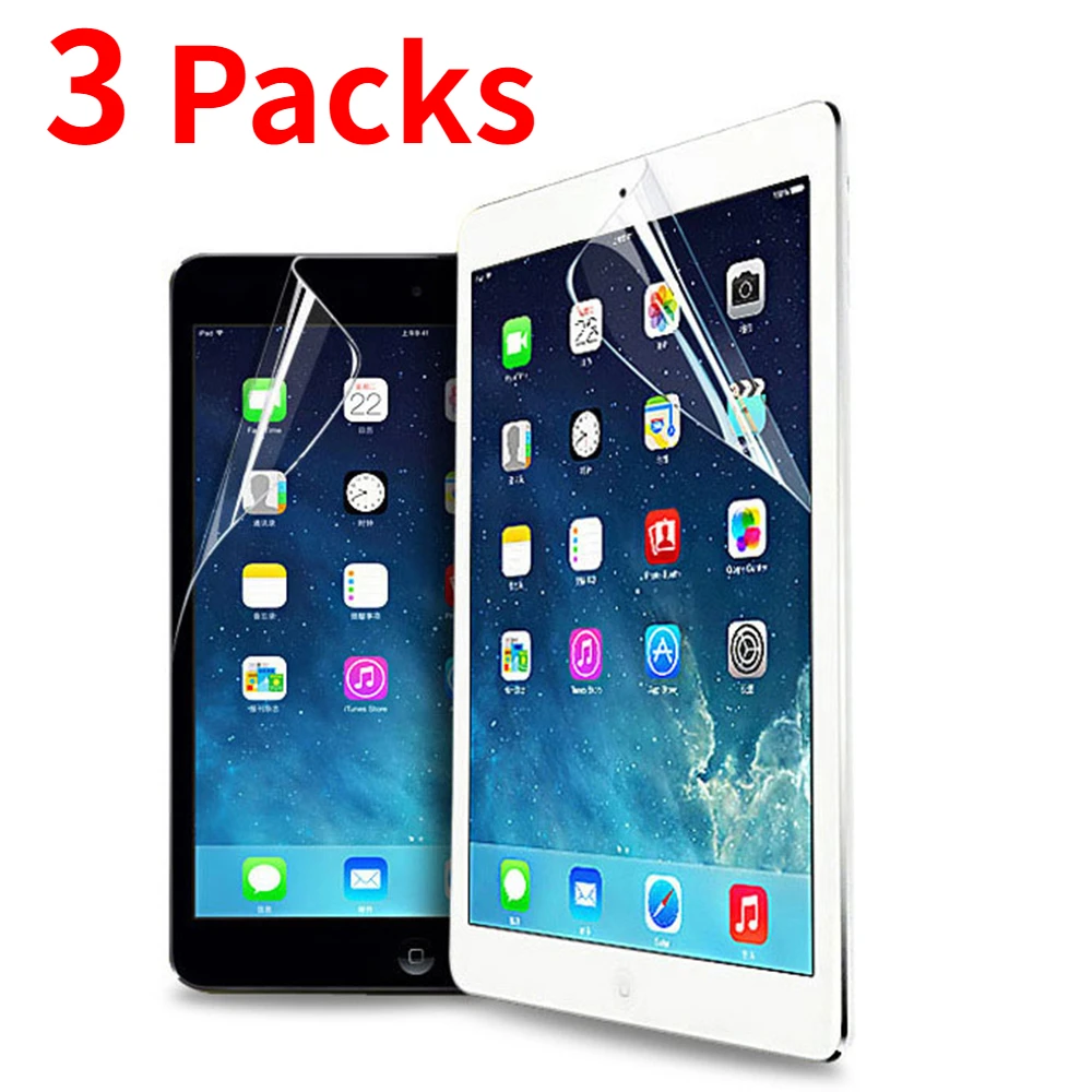 2Pcs Paper Like Screen Protector Film Matte PET Painting Write For iPad 7 8  9th 10.2 Air 1 2 9.7 4 5 10.9 10th Gen Pro 11 Mini 6 - AliExpress