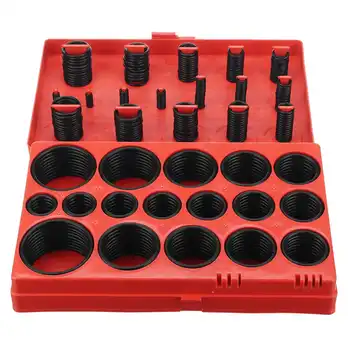 

419Pcs Rubber Strip Car O Ring Rubber Seal Assortment Set R01-R32 Nitrile NBR O-rings Kit Sealing Strips Garage Plumbing O Ring
