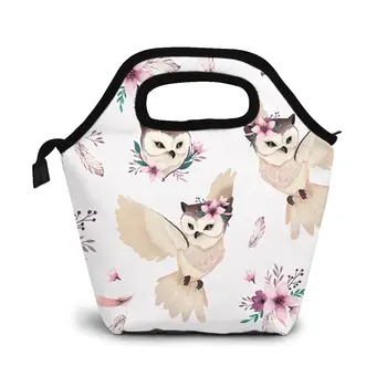

Bohoo - Pattern Design Lunch Bag Lunch/ice Bags Portable Insulated Picnic Food Box for Women Men