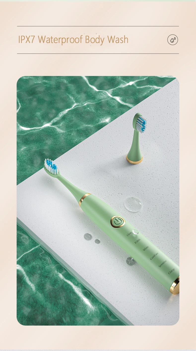 Lnkerco 2 In 1 Electric Ultrasonic Teeth Cleaner Dental Whiten Cleaning Oral Irrigators Dental Calculus Remover Oral Care