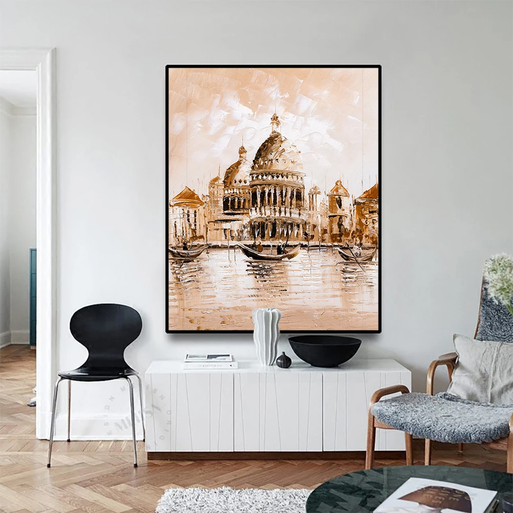 Castle Mordern Modular Interior Canvas Painting Calligraphy Poster And Print Home Decor Picture for Living Room Bedroom Bathroom