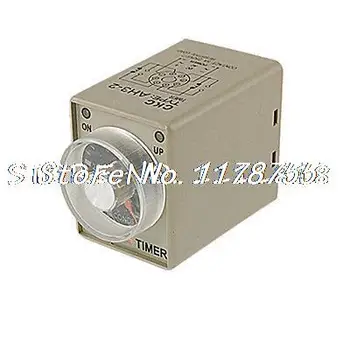 

AC 220V 8 Pin Terminals Power On 0-10s Time Delay Relay AH3-2