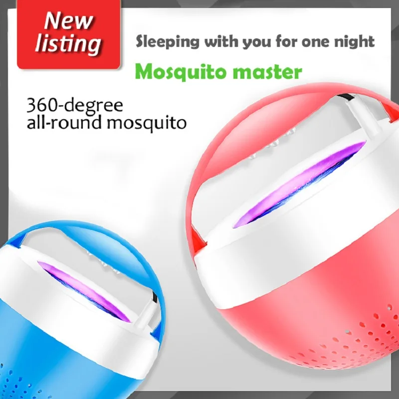 

Portable Washable Insect Mosquito Killer with USB Charging Cable Universal Socket Egg Shape