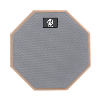 

New Portable 8 Inch Rubber Wooden Dumb Drum Practice Training Drum Pad Music Instruments For Jazz Drums Exercise