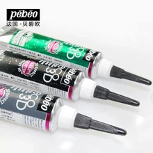 Pebeo цвета 3D стеклянная краска фосфорная масляная краска набор для крафт-рисования Текстильная одежда стекло Керамика граффити дерево товары для рукоделия