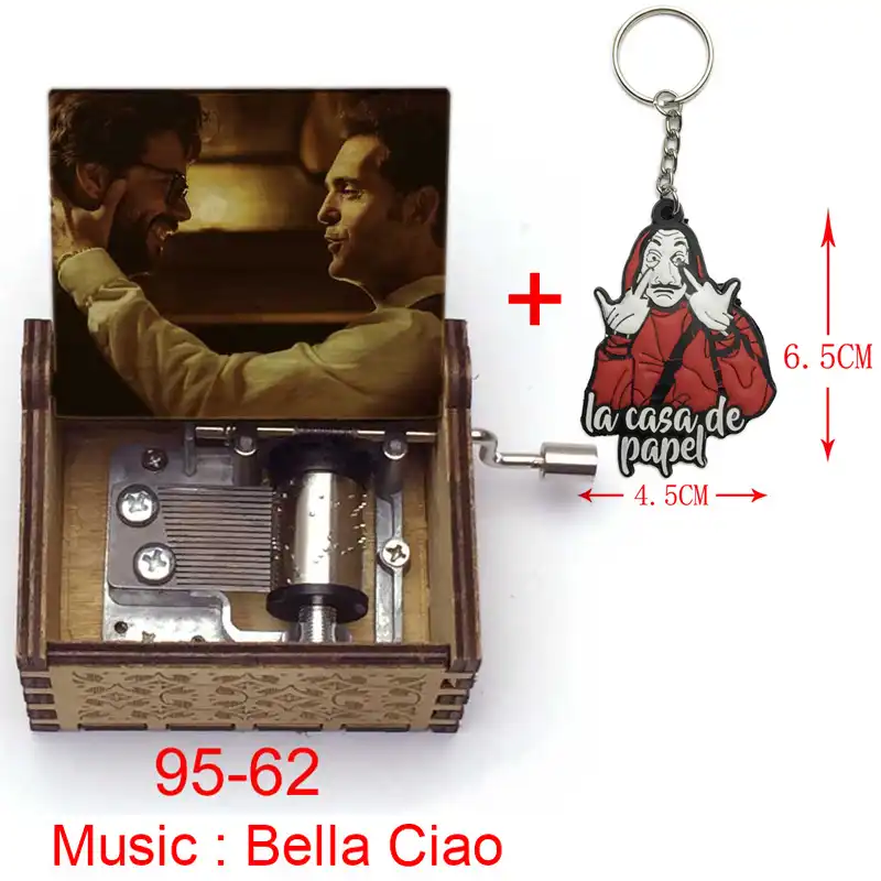 Boite A Musique Imprimee Du Professeur Berlin Avec Les Citations De La Casa De Papel La Maison Du Papier Aliexpress