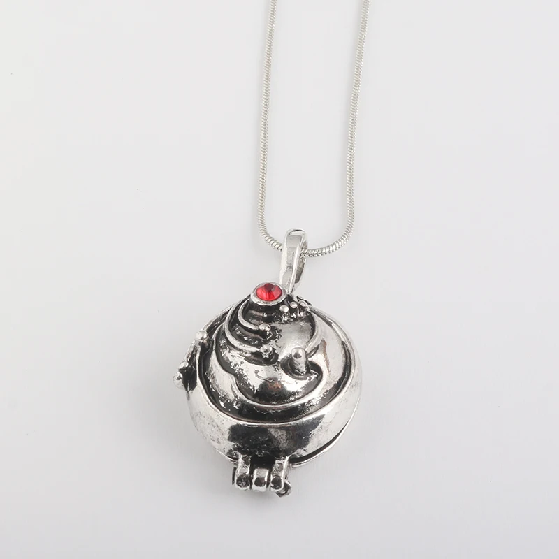 Mystic Vervain Locket Pendant Necklace for Women and Men Jewelry