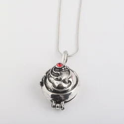 Mystic Vervain Locket Pendant Necklace for Women and Men Jewelry (Necklace)