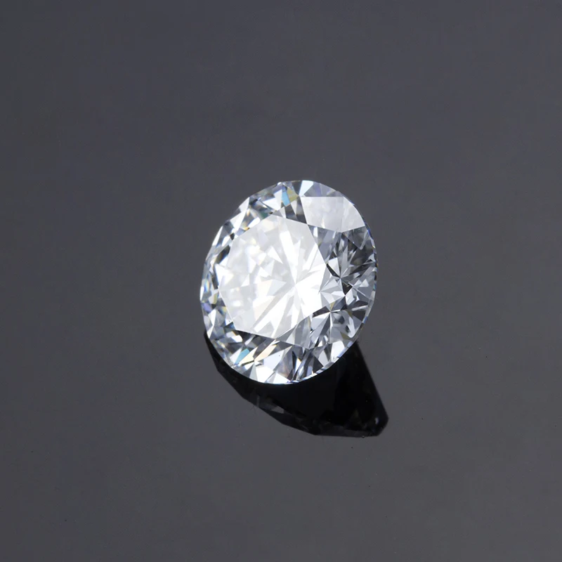 Factory Quality IGI Certificated HPHT CVD Lab Grown Polished Cut 0.5ct White Synthetic Diamond Price