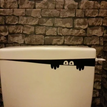 

Free shipping 3D cartoon waterproof car wall stickers toilet stickers for livingroom bathroom kids room wall decals vinyl pvc