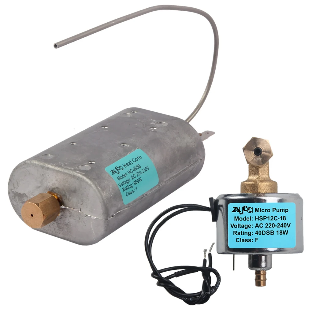 

900W Heater + 40DCB 18W Micro Oil Pump For Disinfection Atomizer Sprayer Fog Steam Smoke Machine Electric Heating Rod Core Parts