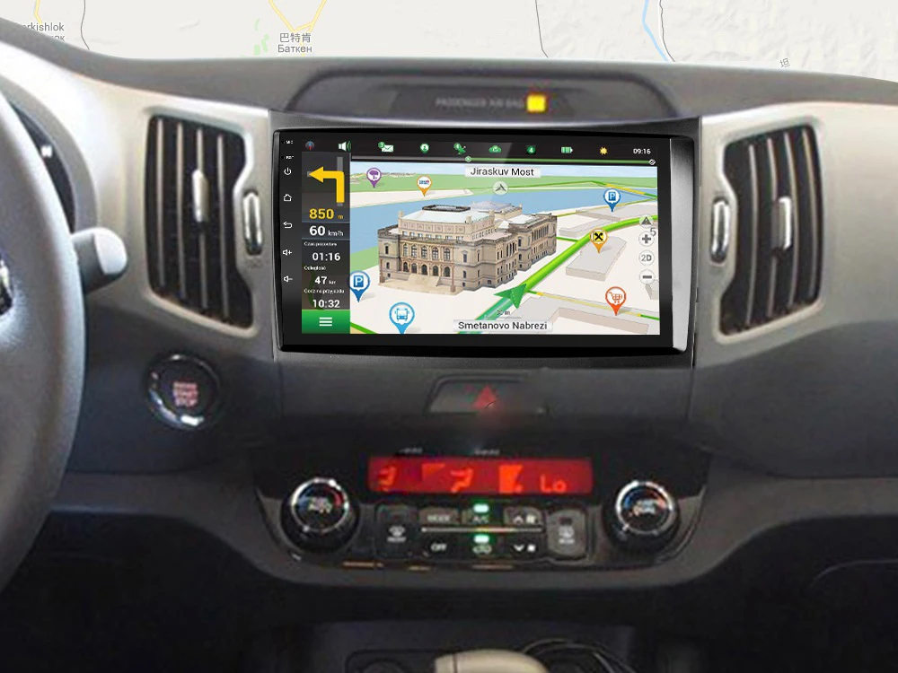 9 ''Android 9,1 для KIA Sportage 2010 2011 2012 2013 2Din автомобильный андроид радио мультимедиа плеер Авто Видео gps