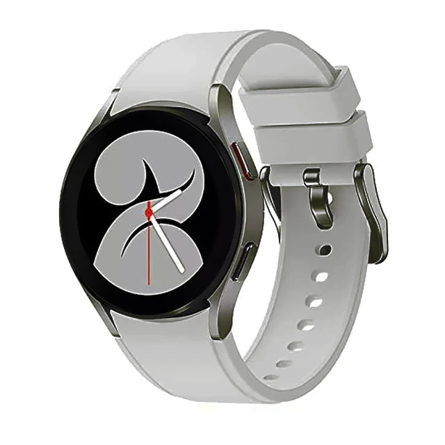 Premium 20mm Silicone Sport Watch Strap - Classic Design